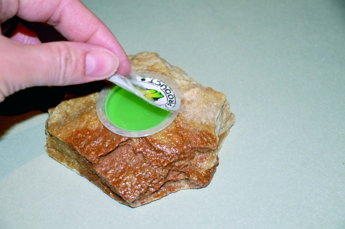 Jelly Food Rock Sand Stone - ca. 10,5 x 9,5 x 2,5 cm