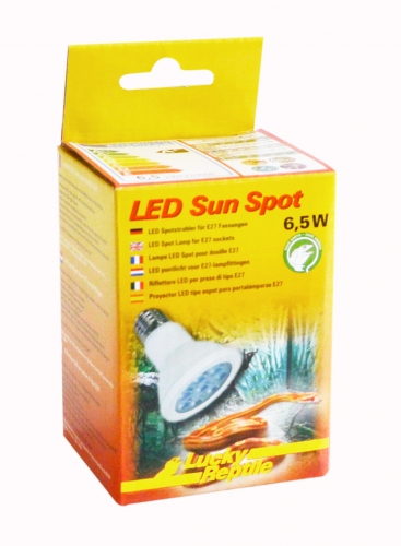 LED Sun SPOT 6,5W E27 230Volt