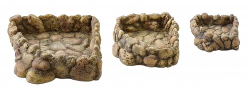 Eck-Wassernapf groß 16x18x5,5cm