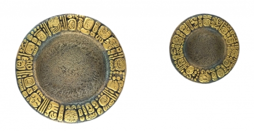 Azteken-Wassernapf klein 7,5x2,5cm (DxH) / Inhalt 15ml