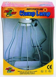Repti Klemm Lampe mit Porzellanfassunng